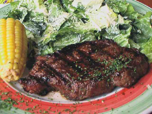 Ribeye Steak Dinner. hours,